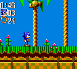 Sonic & Tails (Japan) In game screenshot